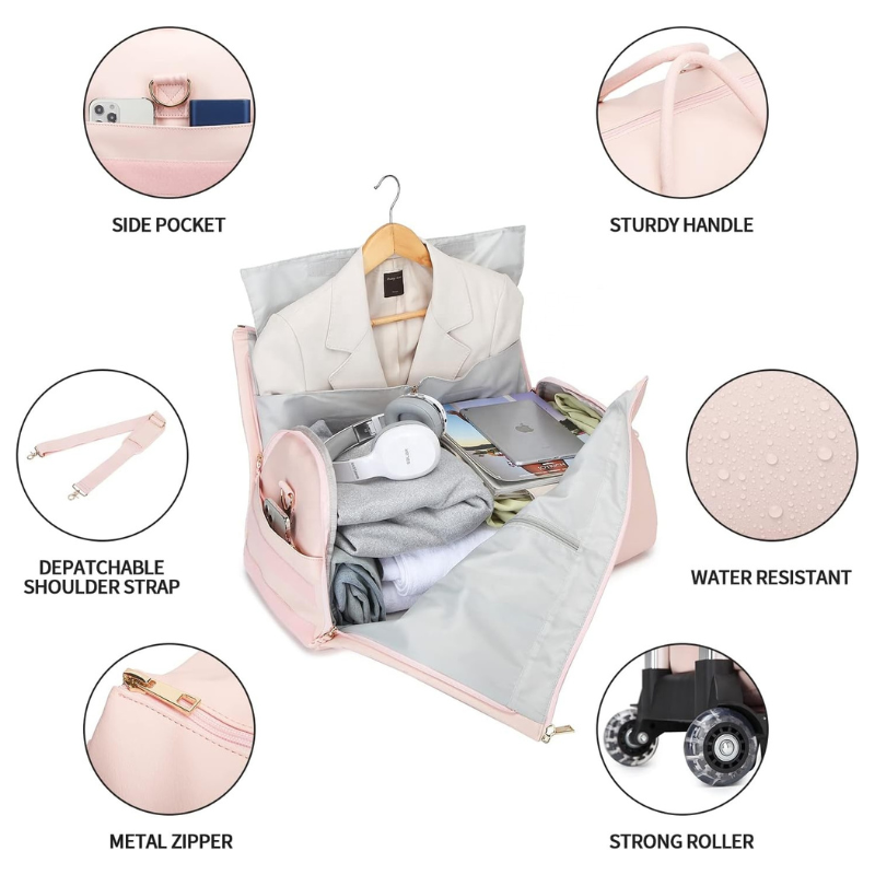 TravelSmart - The roomiest carry-on bag (With Wheels)