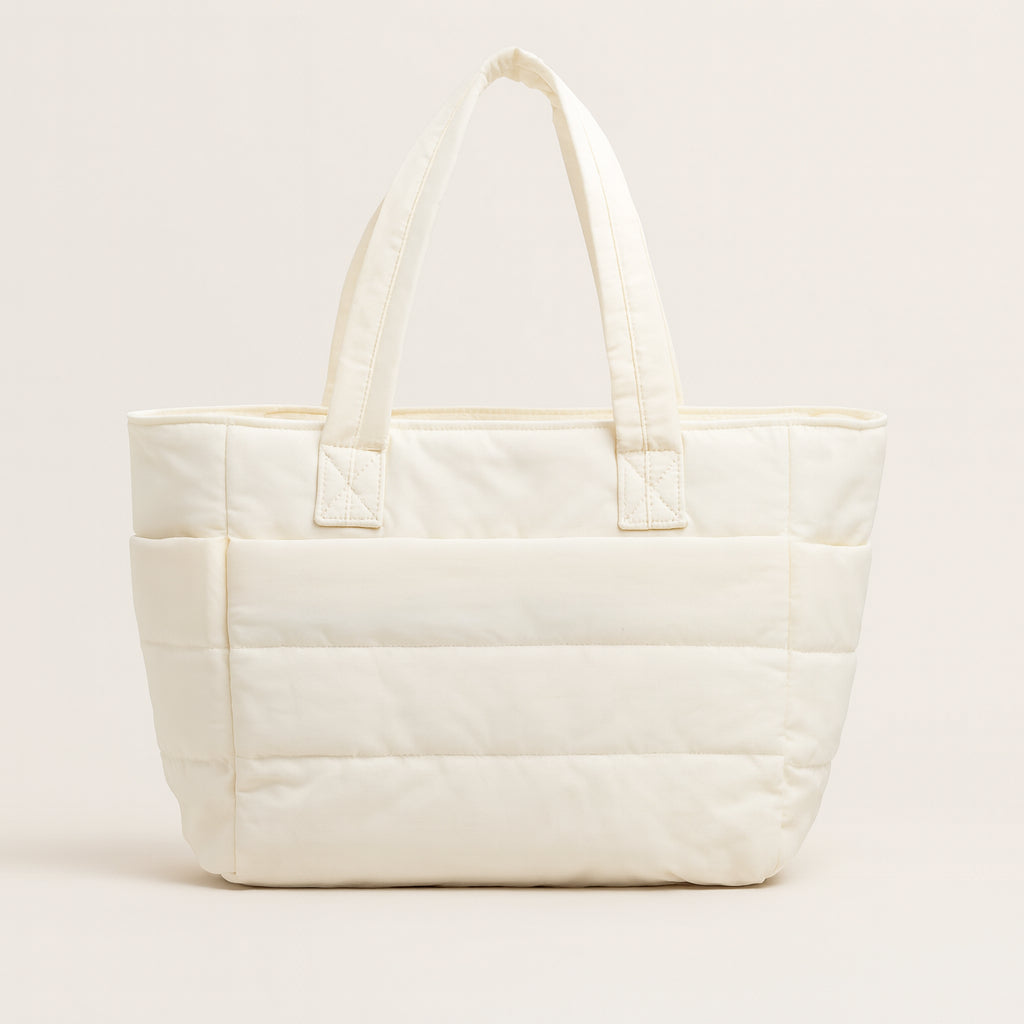 Cloudy - The Roomy Puffy Tote Bag