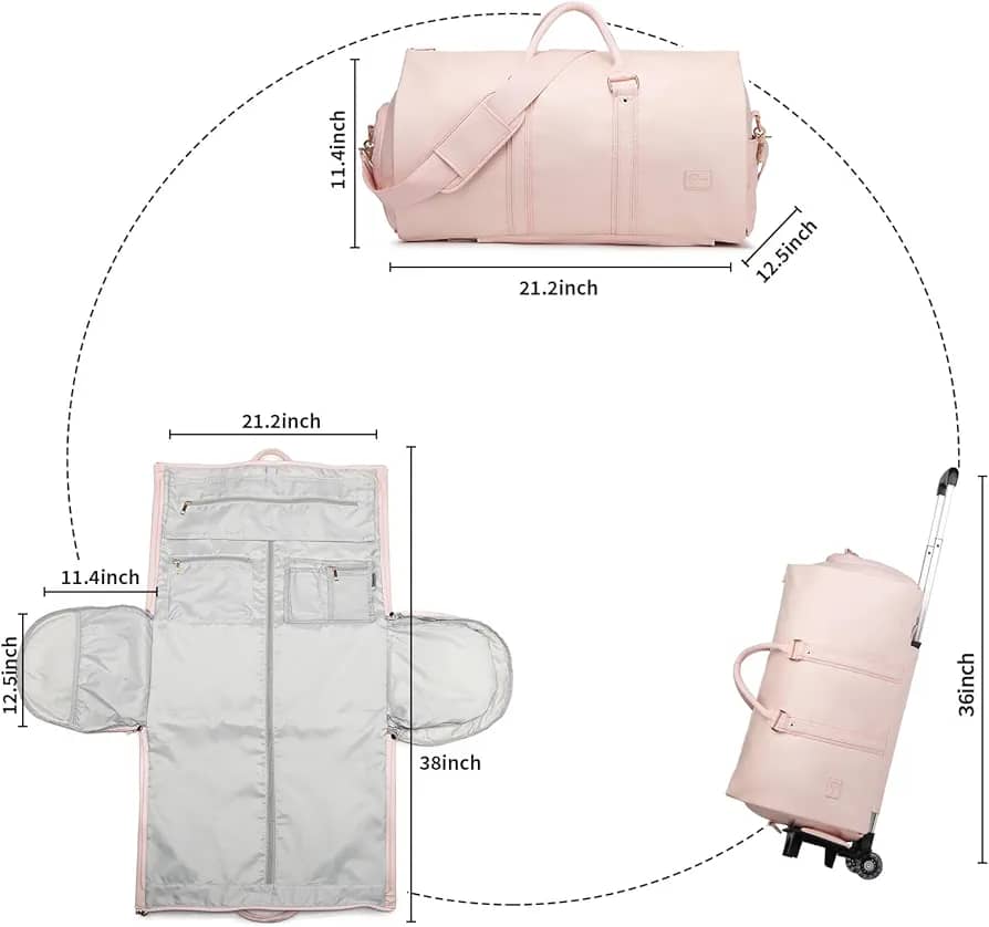 TravelSmart - The roomiest carry-on bag (With Wheels)