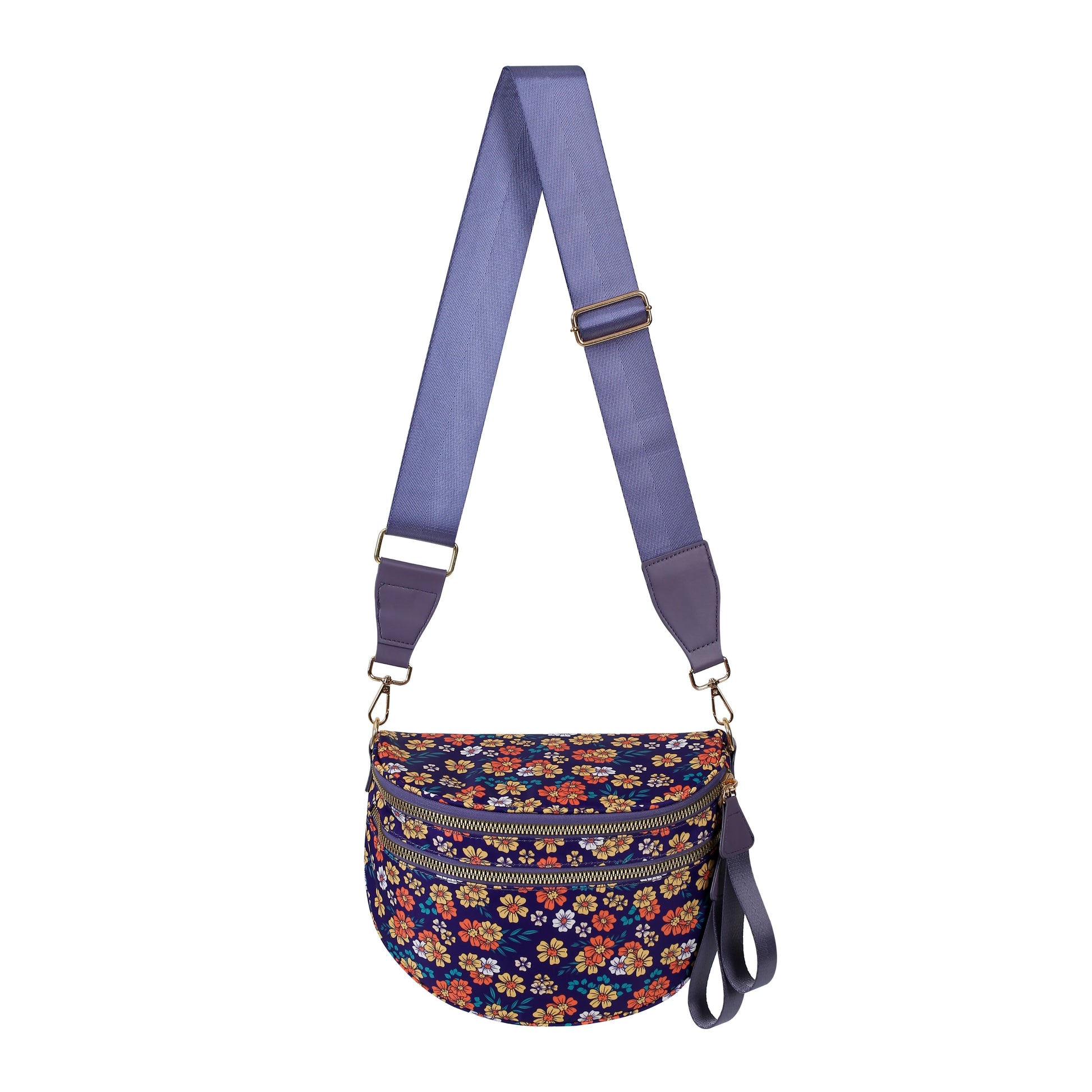 linear-gradient(125deg, #1a1a4a 50%, #e89030 50%)