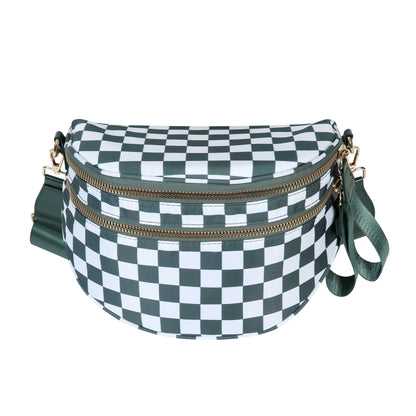 GoFree - The Roomiest Bum Bag (Checkered)