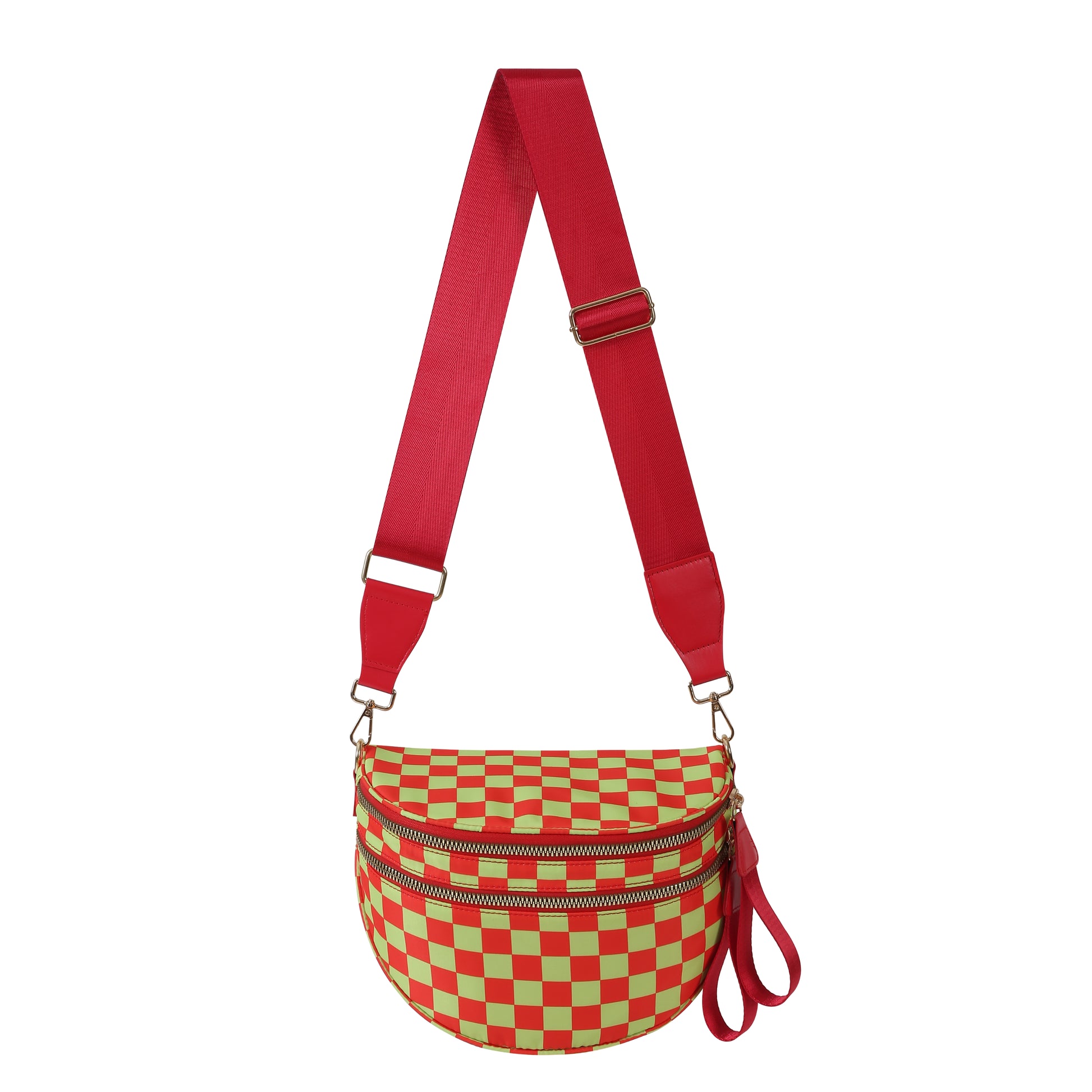 conic-gradient(from 90deg, #e0203a 25%, #c8e040 0 50%, #e0203a 0 75%, #c8e040 0)