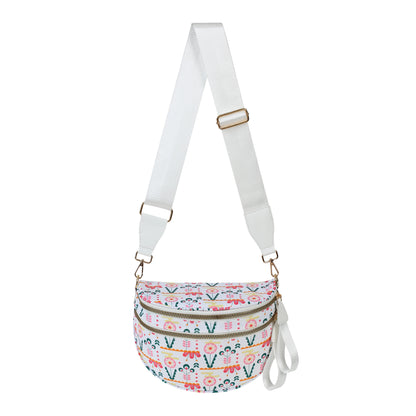 linear-gradient(125deg, #ffffff 50%, #e85080 50%)