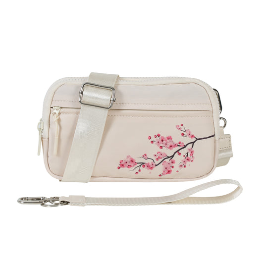 linear-gradient(
  135deg,
  #ebe3d8 0% 50%,   /* ivoire / blanc cassé */
  #f2a1b3 50% 100%  /* rose sakura */
)
