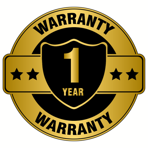 1 Year Warranty